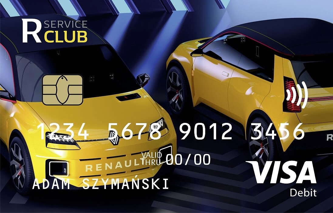 Karta Renault Visa
