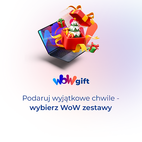 Platforma WoWgift umożliwiająca zamówienie prezentów i zestawów świątecznych dla pracowników